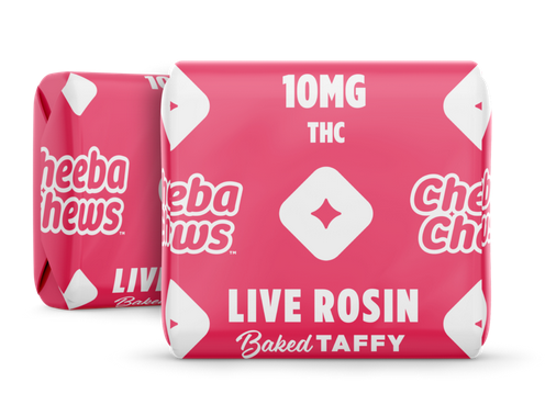 Fresh Strawberry Live Rosin Cheeba Chews